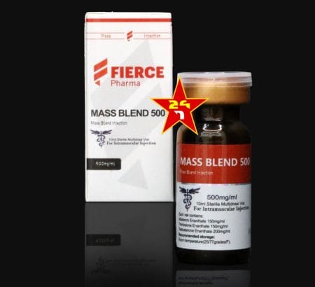 Fierce mass blend 500mg / ml 10ml Fierce mass blend 500mg / ml 10ml