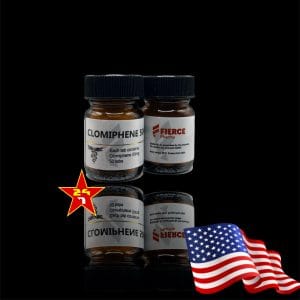 CLOMIPHENE TABLETS 50mg 50 TABLETS FIERCE