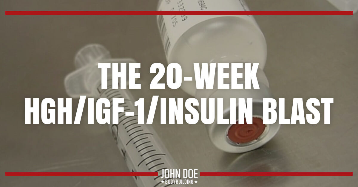 🔥The 20 Week HGH/IGF-1/Insulin cycle with steroids ✨