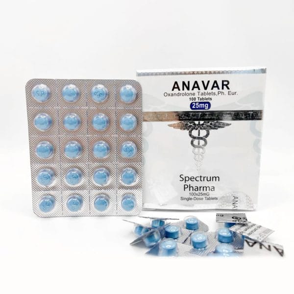 ANAVAR | ZPHC ANAVAR 25 MG SPECTRUMPHARM 100Tab ANAVAR | ZPHC ANAVAR 25 MG SPECTRUMPHARM 100Tab