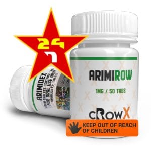 CROWX 👑 ARIMIROW 1 Mg / 50 Tabs ( Anastrozole )
