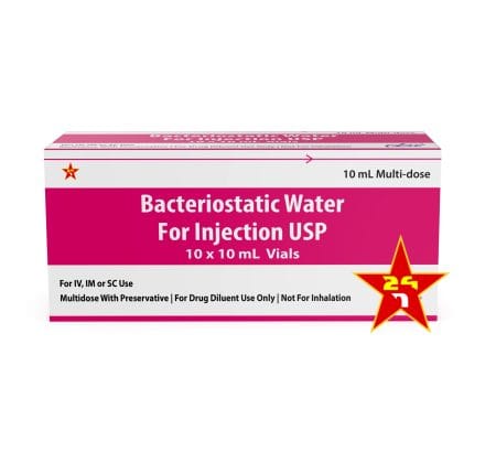 ILLUSTRA BRAND | Liquid BAC water 10ml BA＋0.9％ Benzyl Alcohol