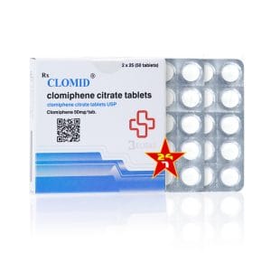 Beligas Clomid Clomiphene Citrate 50mg Tablets x 50