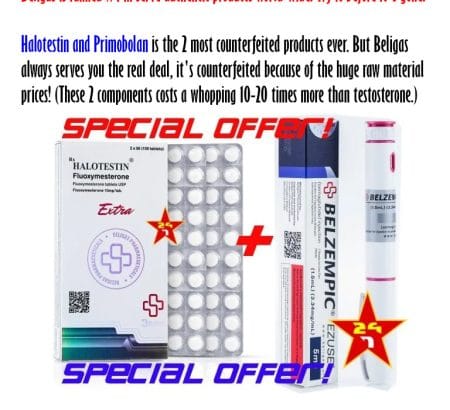 OFFER WITH GIFT🔥 Beligas HALOTESTIN 10mg Tablets x 100