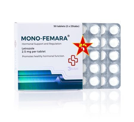 Beligas MONO FEMARA LETROZOLE 2.5mg per tablet x 50