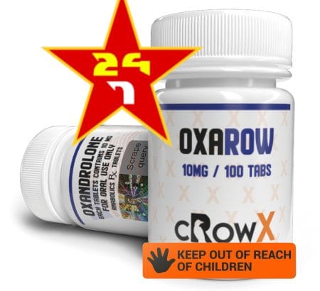 CROWX 👑 OXAROW 10mg / 100tabs (Oxandrolone)