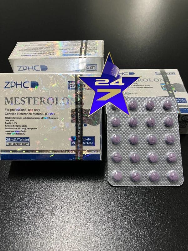 ZPHC Proviron Mesterolone 25mg 100 tablets ZPHC Proviron Mesterolone 25mg 100 tablets