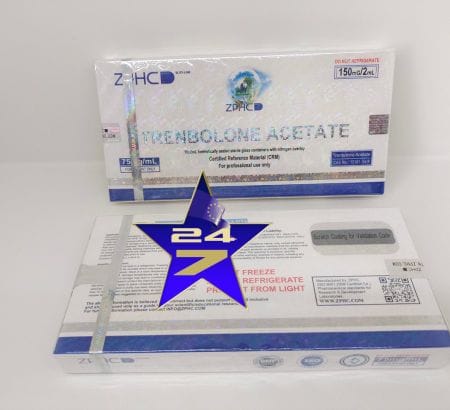 ZPHC Trenbolone Acetate 2ml amps x 10 | 75mg/ml | 150mg/amp