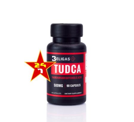 Beligas TUDCA 500mg 90 Capsules Liver Protect