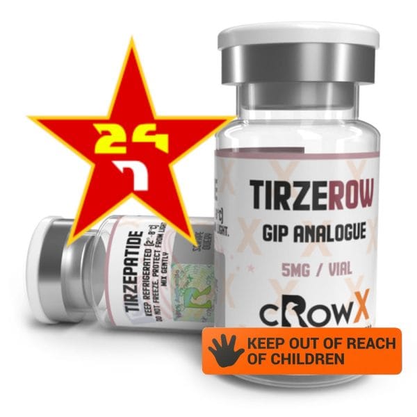 CROWX 👑 TIRZEROW 5ml (Tirzepatide) CROWX 👑 TIRZEROW 5ml (Tirzepatide)