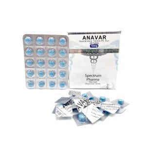 ANAVAR | ZPHC ANAVAR 5 MG SPECTRUMPHARM 100Tab