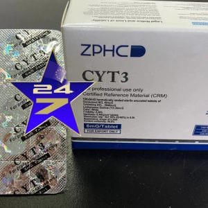 CYT 3 6MG | T3 | Yohimbe | Clen | Weight Loss Blend | 100 Tablets Total Kit 600mg