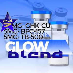 Illustra Glow: BPC 5mg + TB 5mg + GHK-Cu 50mg