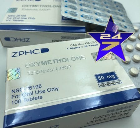 ZPHC Oxymetholone (Anadrol) | 100 Tablets x 25mg