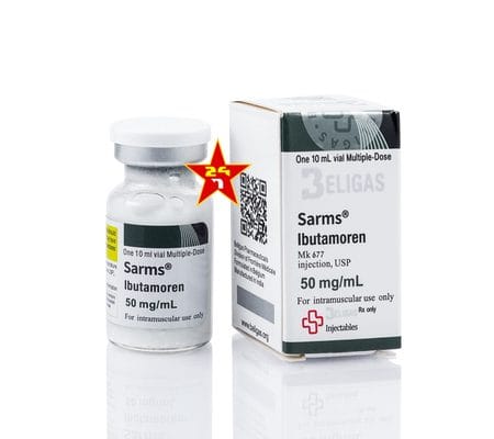 Beligas 10ml Vial Sarms Ibutamoren 50mg/ml
