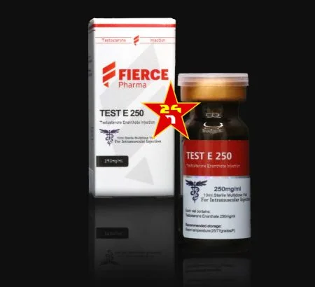 Fierce testosterone enanthate 250mg / ml 10ml