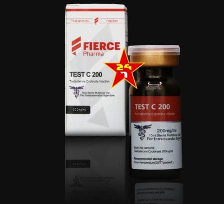 Fierce testosterone cypionate 200mg/ml