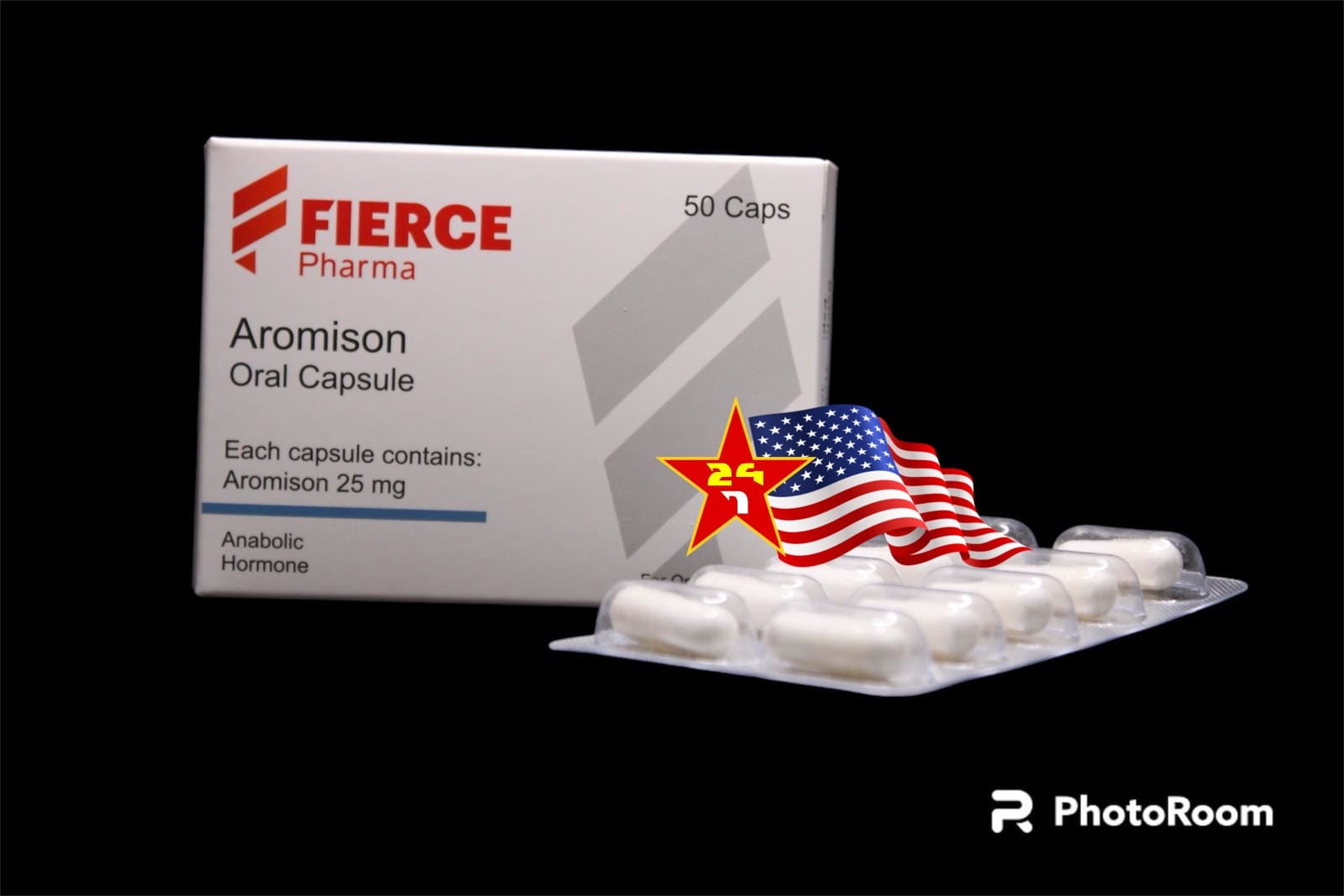 FIERCE AROMISON EXEMESTANE 25MG 50 CAPS