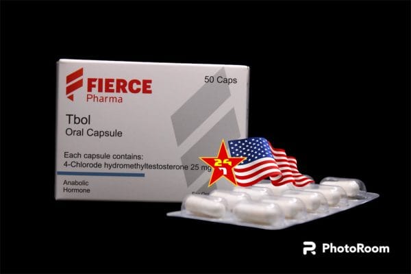 FIERCE TURINABOL 25MG 50 CAPS