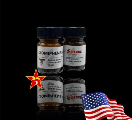 CLOMIPHENE TABLETS 50mg 50 TABLETS FIERCE