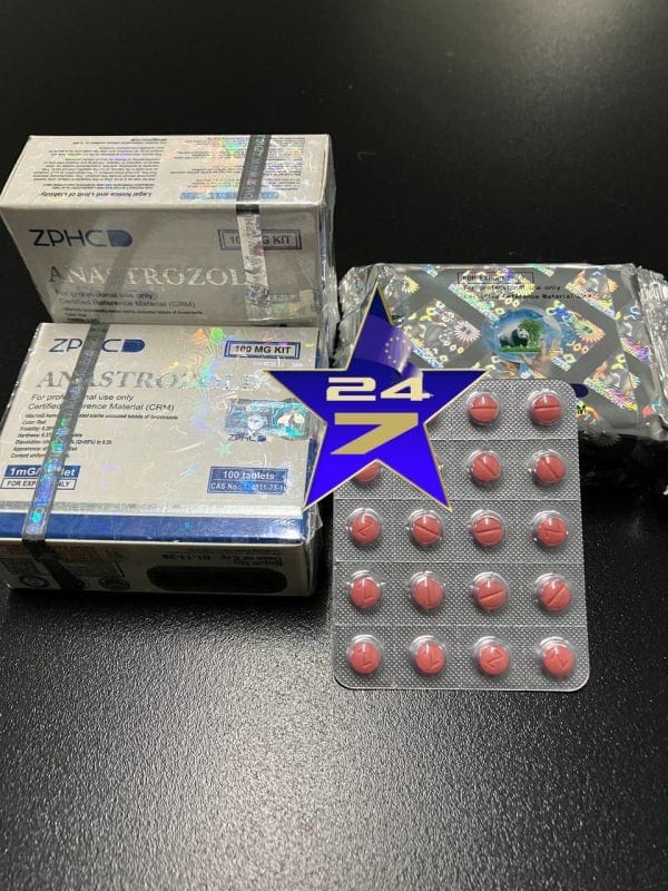 ZPHC Anastrozole 100 tablets x 1mg Arimidex