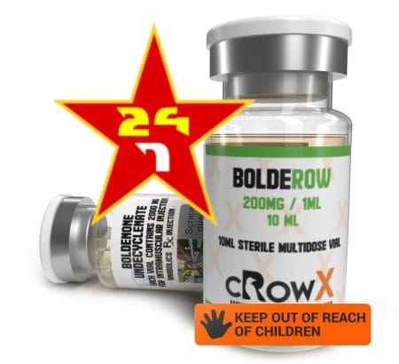 CROWX | BOLDEROW 200 MG / 10 ML Vial Boldenone Undecylenate