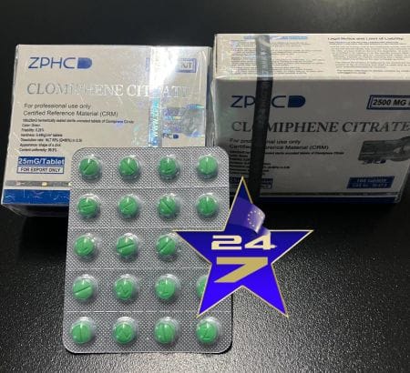 ZPHC Clomid Clomiphene 25mg/tablet | 100 Tablets Total: 2500mg
