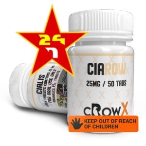 CROWX 👑 CIAROW 25 MG / 50 Tabs (Sildenafil) CROWX 👑 CIAROW 25 MG / 50 Tabs (Sildenafil)