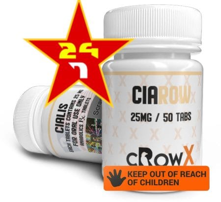 CROWX 👑 CIAROW 25 MG / 50 Tabs (Sildenafil)