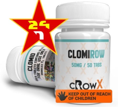 CROWX 👑 CLOMIROW 50 Mg / 50 Tabs ( Clomid )
