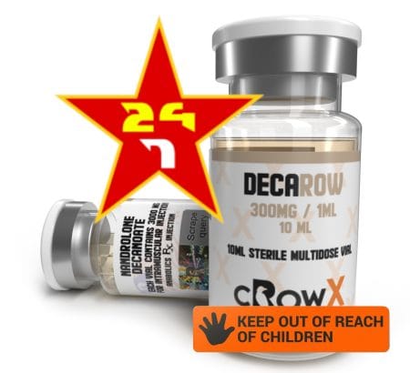 CROWX 👑 DECAROW 300 MG / 10 ML Vial (Nandrolone Decanoate)
