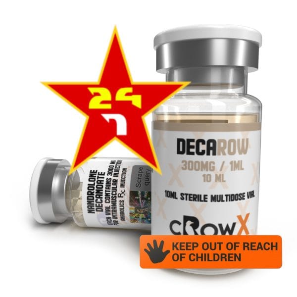 CROWX 👑 DECAROW 300 MG / 10 ML Vial (Nandrolone Decanoate)