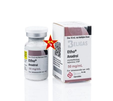 Beligas Etho Anadrol 50mg/ml 10ml vial