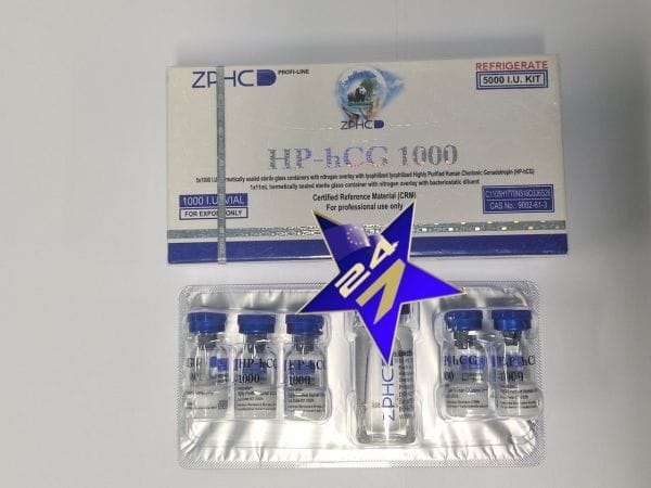 ZPHC HCG | 1 amp x 1000iu Each = Total: 1000iu