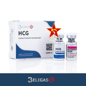 Beligas HCG Human Chrionic Gonadotropin, 10000iu (2 vials)
