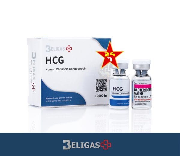 Beligas HCG Human Chrionic Gonadotropin, 10000iu (2 vials)