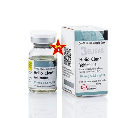 Beligas Helio Clenbuterol Yohimbine 40mcg & 5.5mg