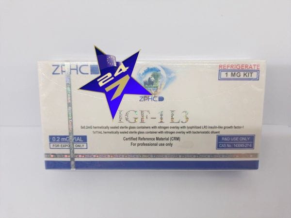 ZPHC || IGF1 LR3 | 5 amps x 0.2mg Each = Total: 1mg ZPHC || IGF1 LR3 | 5 amps x 0.2mg Each = Total: 1mg