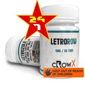 CROWX 👑  LETROROW 5 Mg / 50 Tabs (Letrozole)