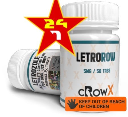 CROWX 👑  LETROROW 5 Mg / 50 Tabs (Letrozole)