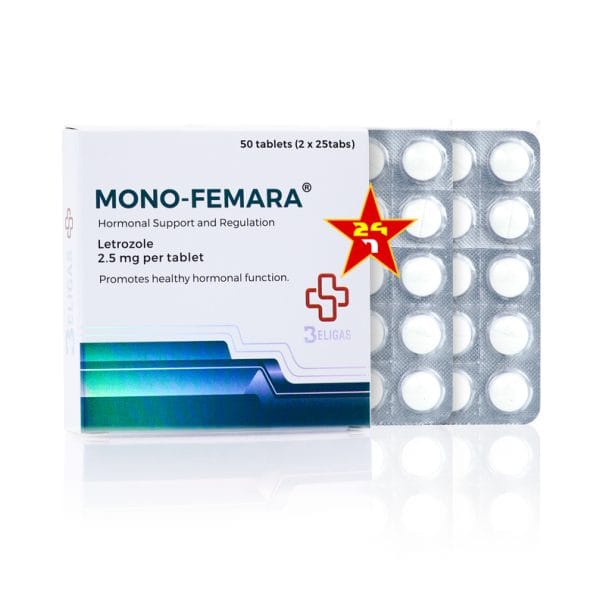 Beligas MONO FEMARA LETROZOLE 2.5mg per tablet x 50