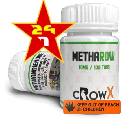 CROWX | METHAROW 10 Mg / 100 Tabs ( Methandienone )