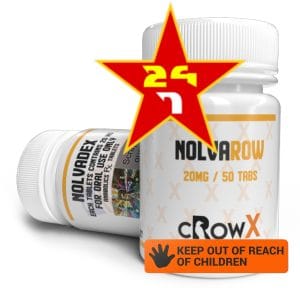 CROWX 👑 NOLVAROW 20 Mg / 50 Tabs (Nolvadex)