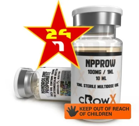 CROWX 👑 NPPROW 100mg / 10ml Vial (Nandrolone P.Propionate)