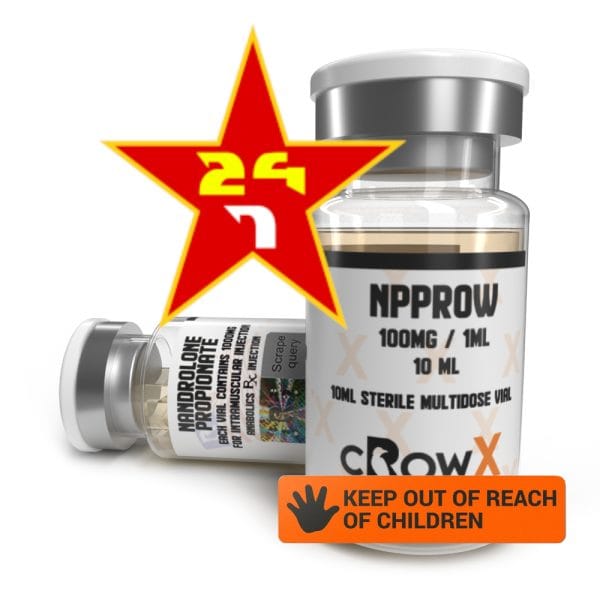 CROWX 👑 NPPROW 100mg / 10ml Vial (Nandrolone P.Propionate)