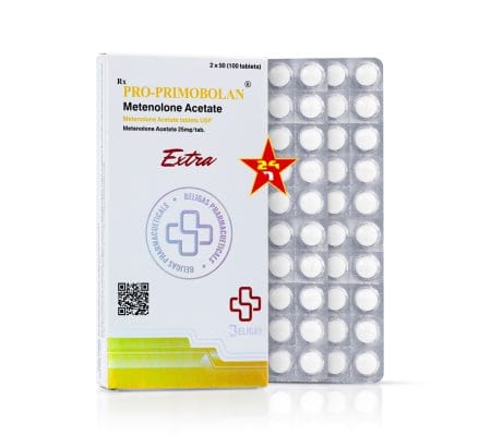 Beligas PRO PRIMOBOLAN 25mg 100 Film-Coated tablets