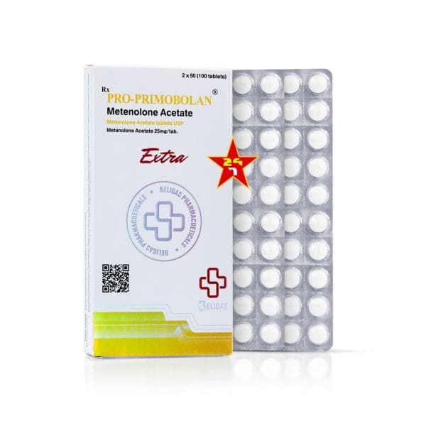 Beligas PRO PRIMOBOLAN 25mg 100 Film-Coated tablets