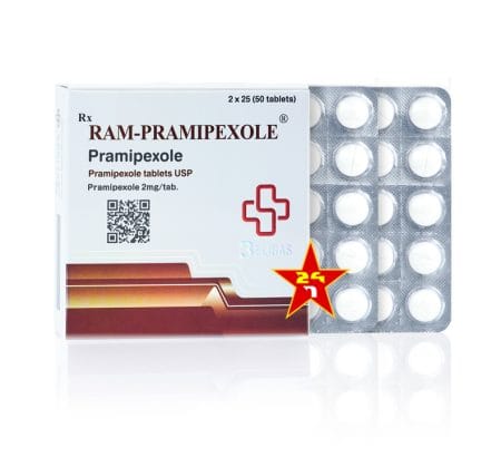 Beligas RAM PRAMIPEXOLE 2mg 50 tablets