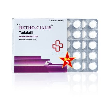 Beligas RETHO CIALIS 25mg 50 tablets