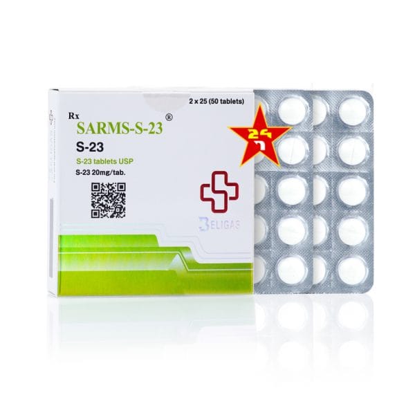 Beligas SARMS S-23 20mg 50 tablets Beligas SARMS S-23 20mg 50 tablets